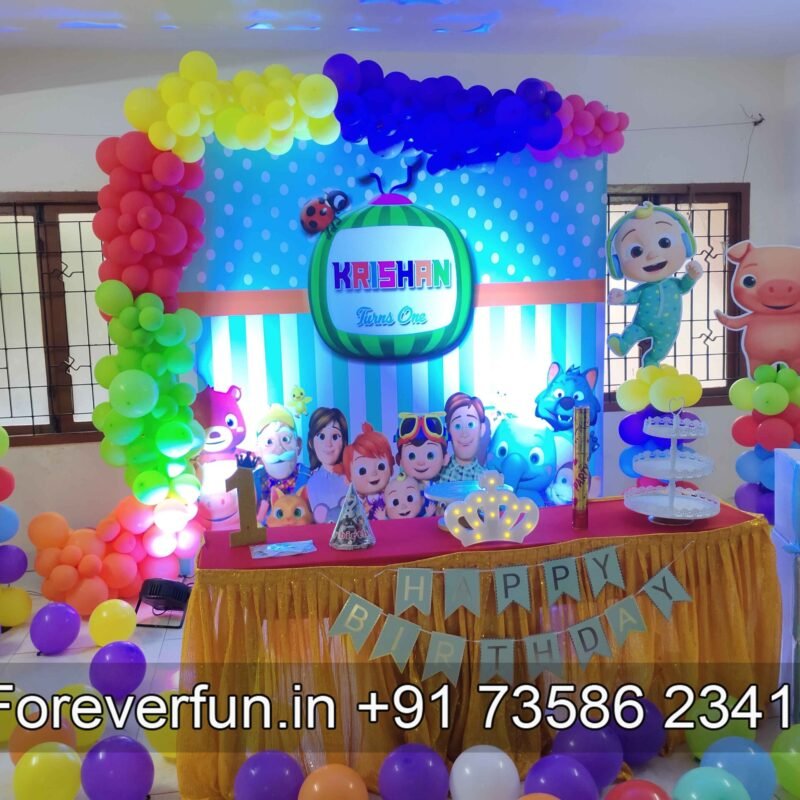 Book Stage Decoration For Birthday In Bangalore | 7eventzz