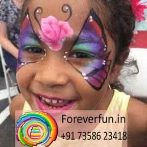 face painting artist for birthday party in chennai, face painting artist near me in chennai
