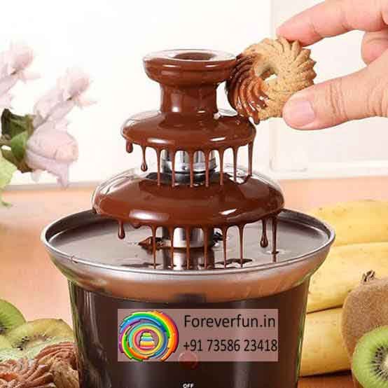 chocolate fountain for birthday and weddings in chennai