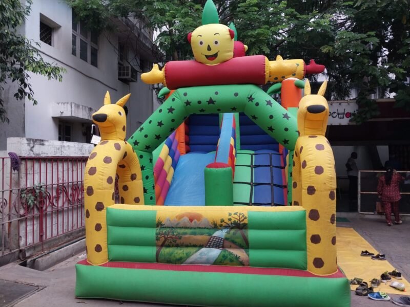 Jumping Castle for rent in chennai from the bouncing castle rental services in chennai